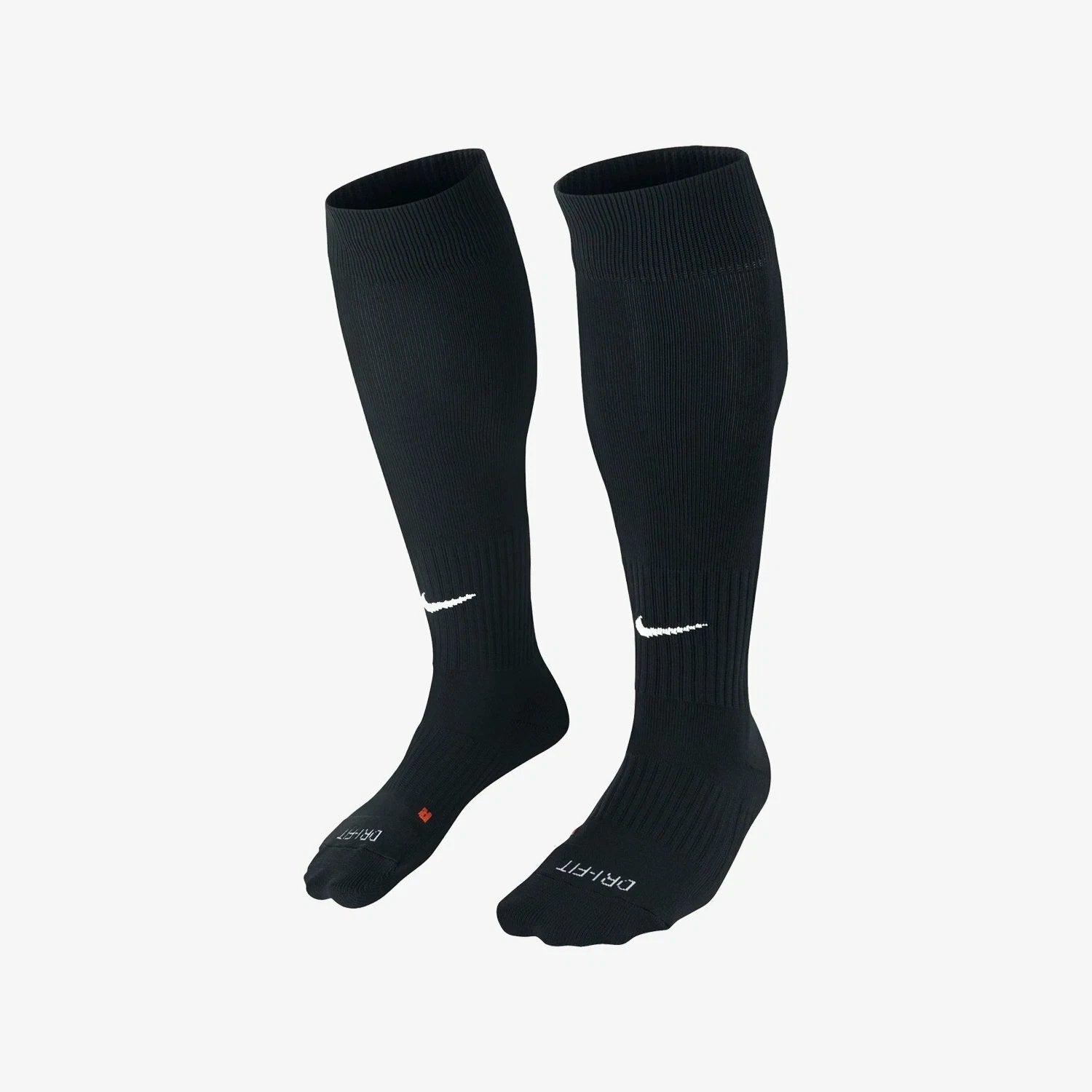 Nike Classic Cushioned Soccer Socks Black/White Size M, M 6-8/W 6/10