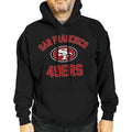 Campus Colors San Francisco 49ers Hoodie Sweatshirt Black Mens Size Medium