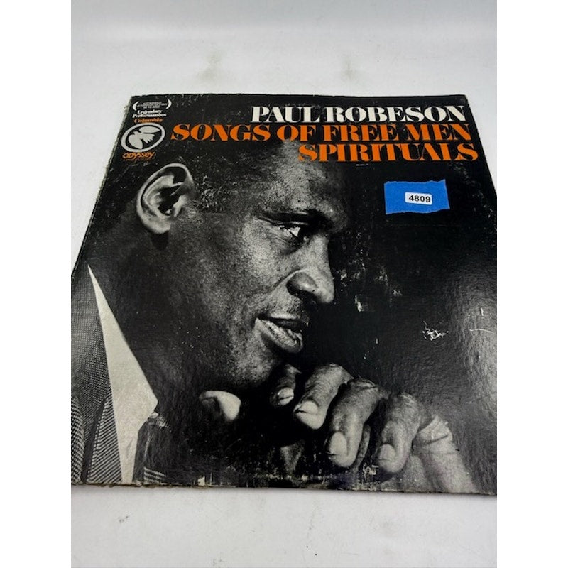 Paul Robeson – Songs Of Free Men • Spirituals 1968 Vinyl Album Record