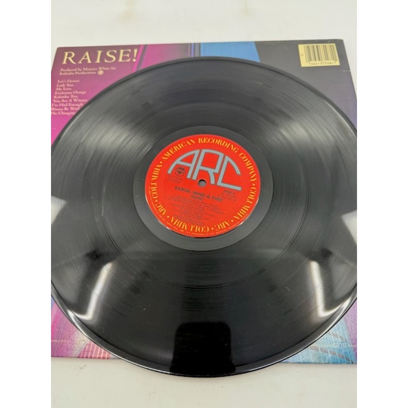 Earth, Wind & Fire – Raise! 1981 Vinyl Album Record