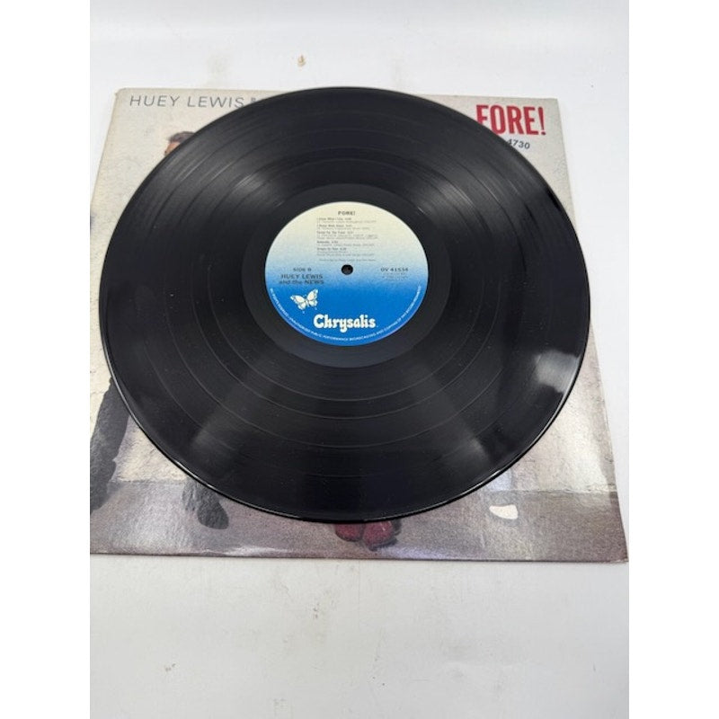 Huey Lewis And The News – Fore! 1986 Vinyl Album Record