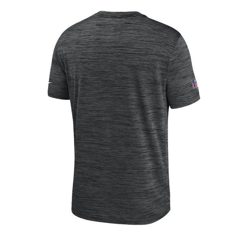 Nike Dri-Fit NFL Raiders Sideline 2020 Velocity Performance Tee Gray Mens Size M