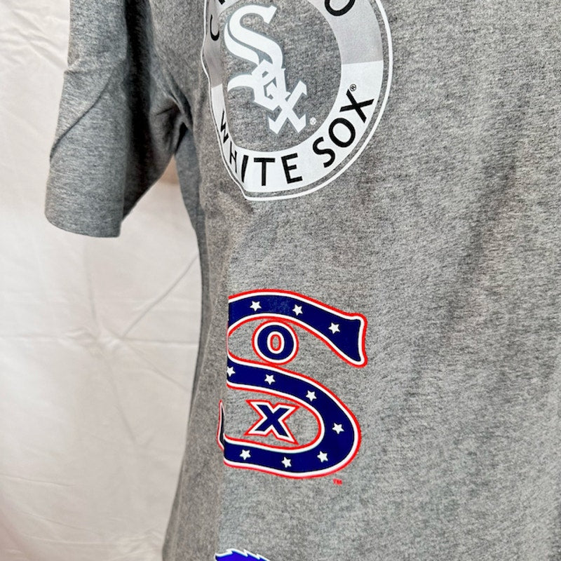 Mitchell & Ness City Collection SS Tee Chicago White Sox Gray Heather Size Large
