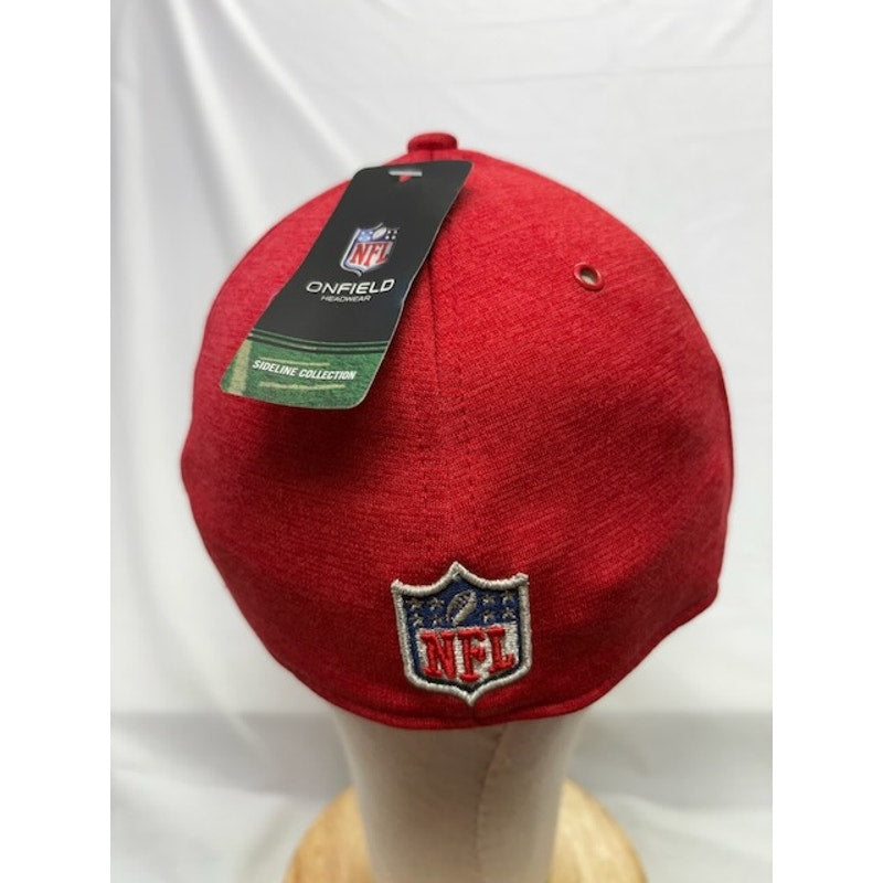New Era Atlanta Falcons 39THIRTY On-Field Cap NFL Red Black Unisex Size M/L