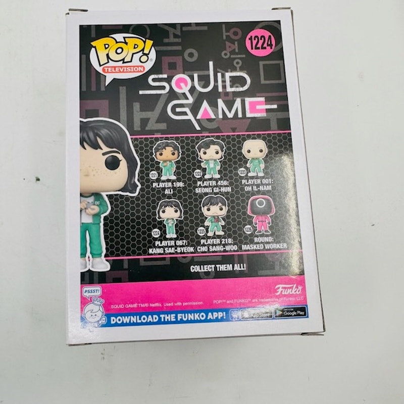 Funko POP TV: Squid Game- Player 067:Kang SAE-Byeok Vinyl Figure #1224