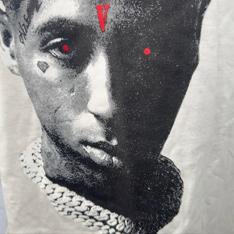 YoungBoy NBA x Vlone Reapers Child Tee Crew Neck Short Sleeve White Mens Size XL