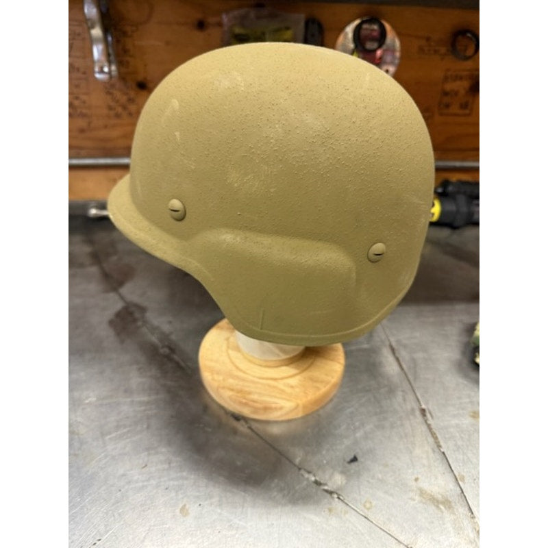 BAE Systems Military Lightweight Ballistic Helmet SPM1C1-10-C-0011 Green Size L