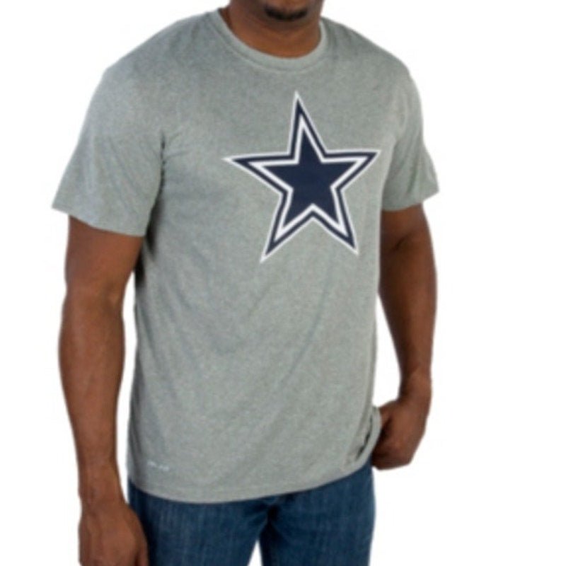 Nike Dallas Cowboys Legend Performance Logo Essential 3 T-Shirt Gray Mens L
