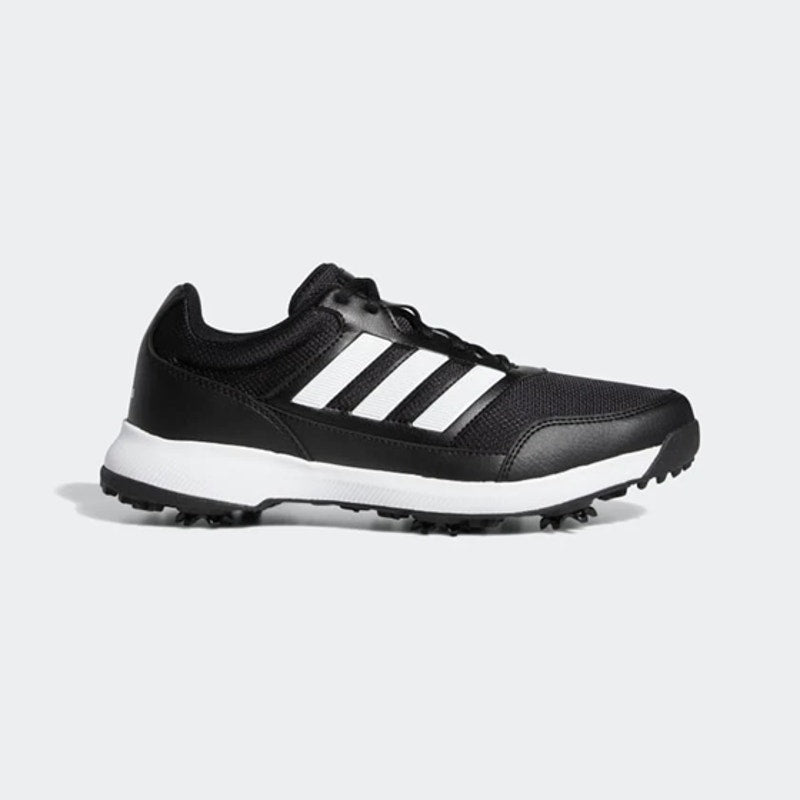 Adidas Tech Response 2.0 Wide Spike Golf Shoes Black White Mens Size 9.5