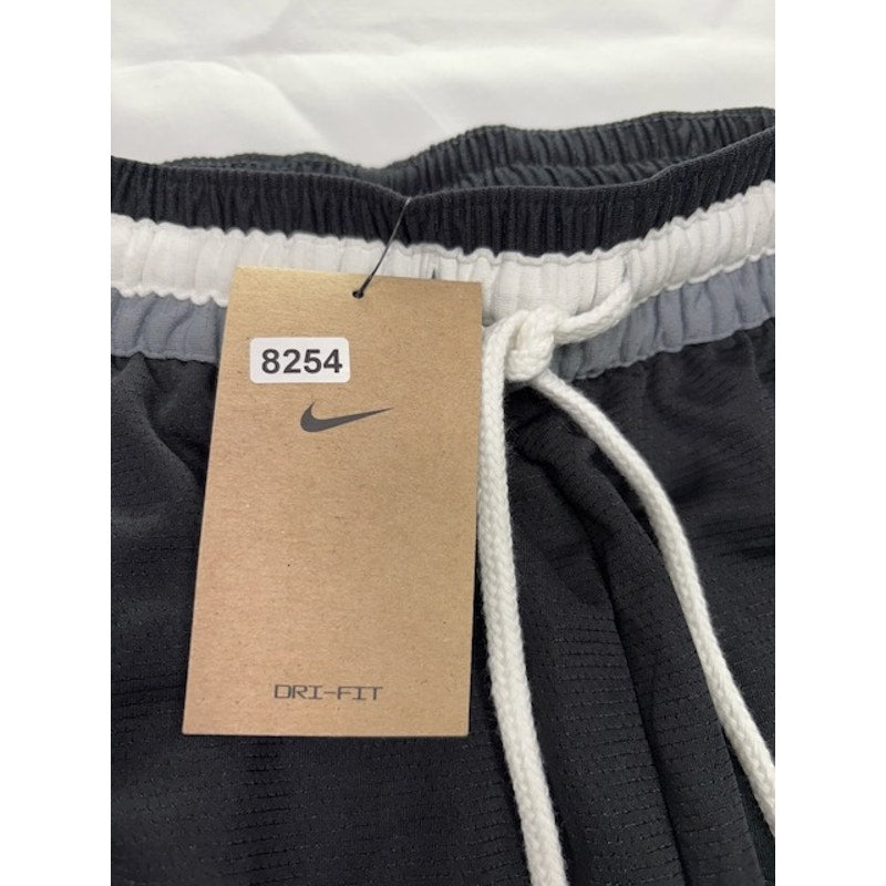 Nike Dri-FIT DNA Basketball Shorts Elastic Waist DX0255-010 Black Mens Sz M
