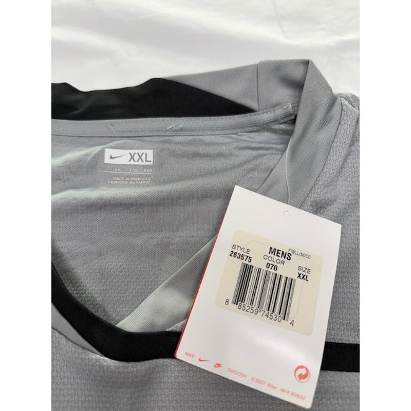 Nike USA Official Soccer Goalkeeper Jersey Long Sleeve Gray Mens Size XXL