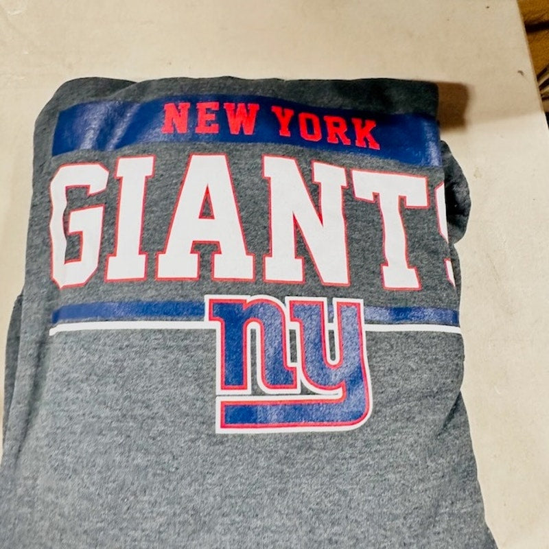 Campus Colors New York Giants Hoodie Sweatshirt Gray Mens Size Medium