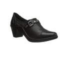 Romika Mokassetta 295 Clogs Shoes Leather Slip-On Studded Black Womens Sz 37