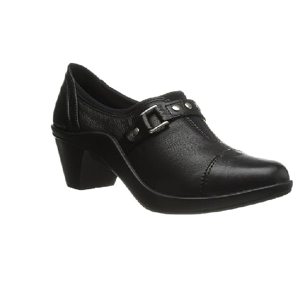 Romika Mokassetta 295 Clogs Shoes Leather Slip-On Studded Black Womens Sz 37