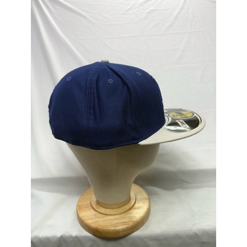 New Era 59FIFTY Los Angeles Dodgers Fitted Cap Blue/Gray Mens Size 7 7/8