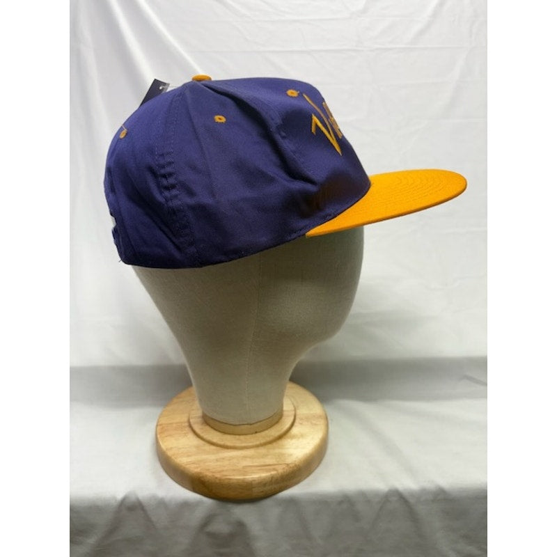 Team NFL Minnesota Vikings NFL Vintage Snapback Hat Cap Purple Gold Unisex OSFA