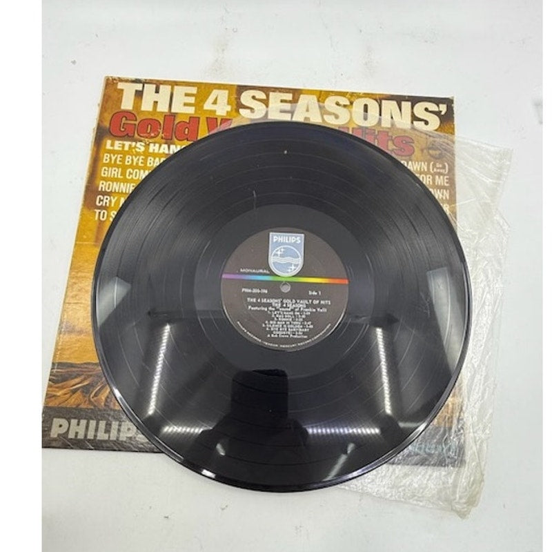 The 4 Seasons' – The 4 Seasons' Gold Vault Of Hits Vinyl Record Album