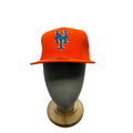 New Era New York Mets 59FIFTY Fitted Hat MLB Orange Unisex Adult Size 6 5/8
