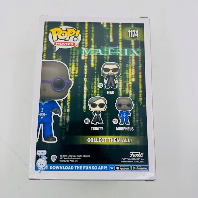 Funko POP Movies: The Matrix Resurrections - Morpheus Vinyl Figure #1174