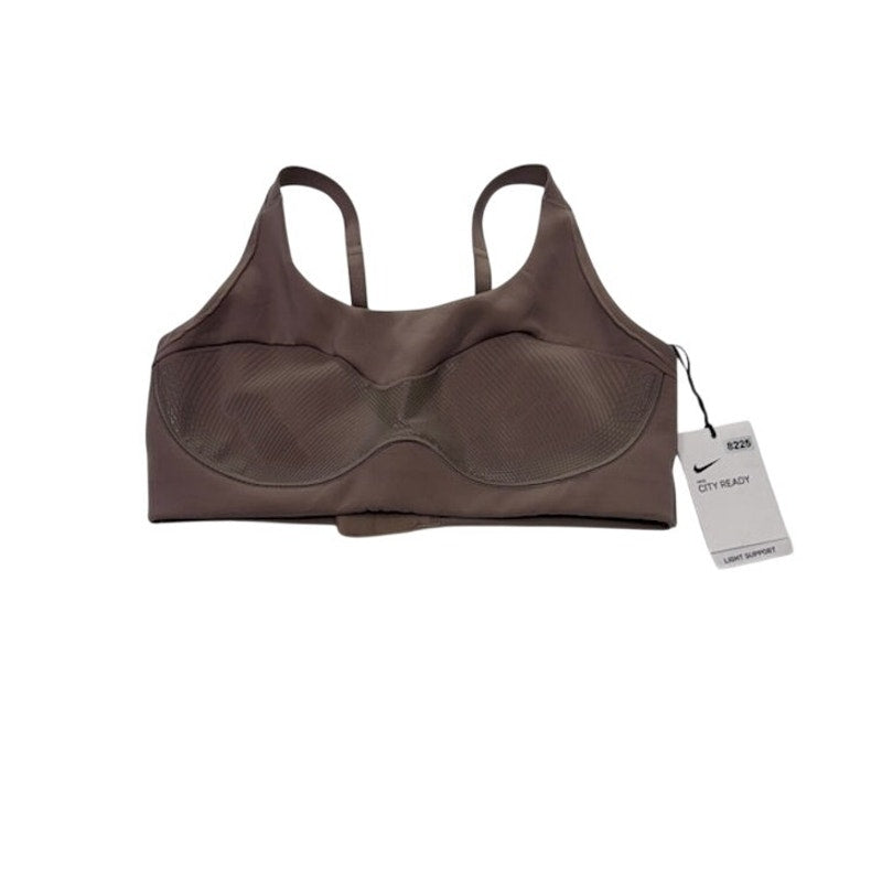 Nike Dri-FIT City Ready Light-Support Non-Padded Sports Bra Brown Size L