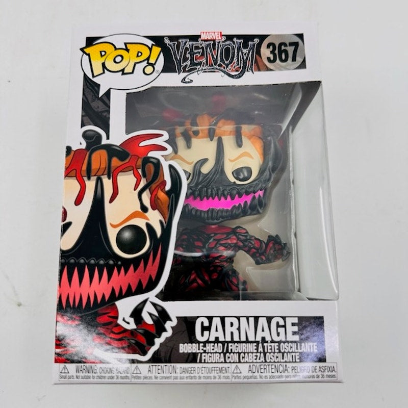Funko Pop! Marvel: Venom - Carnage Bobblehead #367