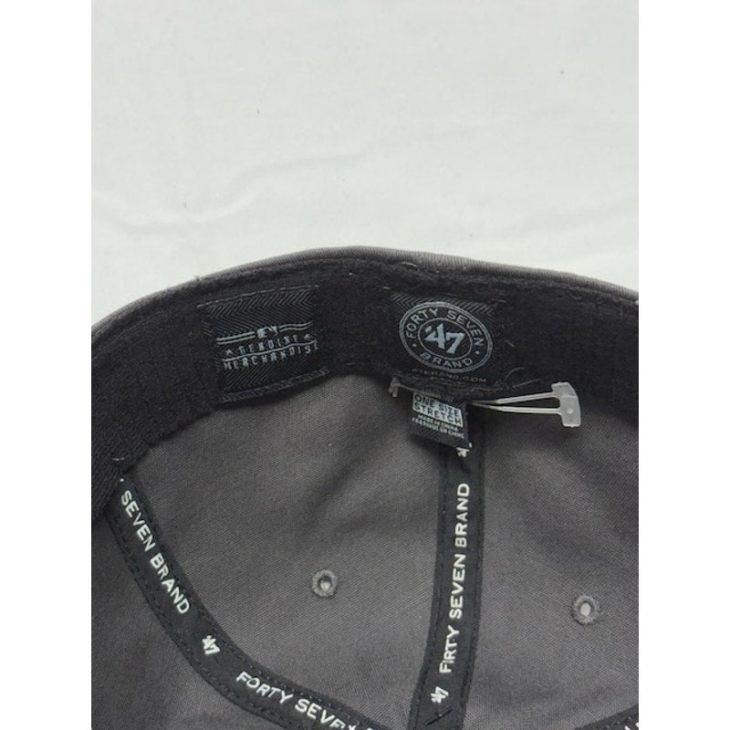 47 Brand San Diego Padres Adjustable Hat Embroidered Logo Gray Black OSFM