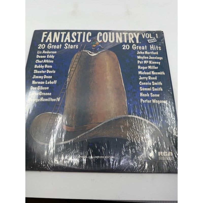 Various – Fantastic Country Vol. 1 1972 Vinyl Album Record -