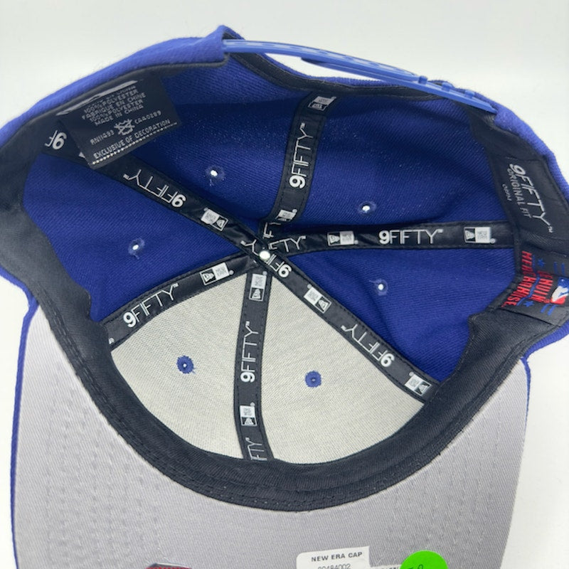 New Era Mens Los Angeles Dodgers MLB AC Perf 59FIFTY Fitted Cap Snapback Blue