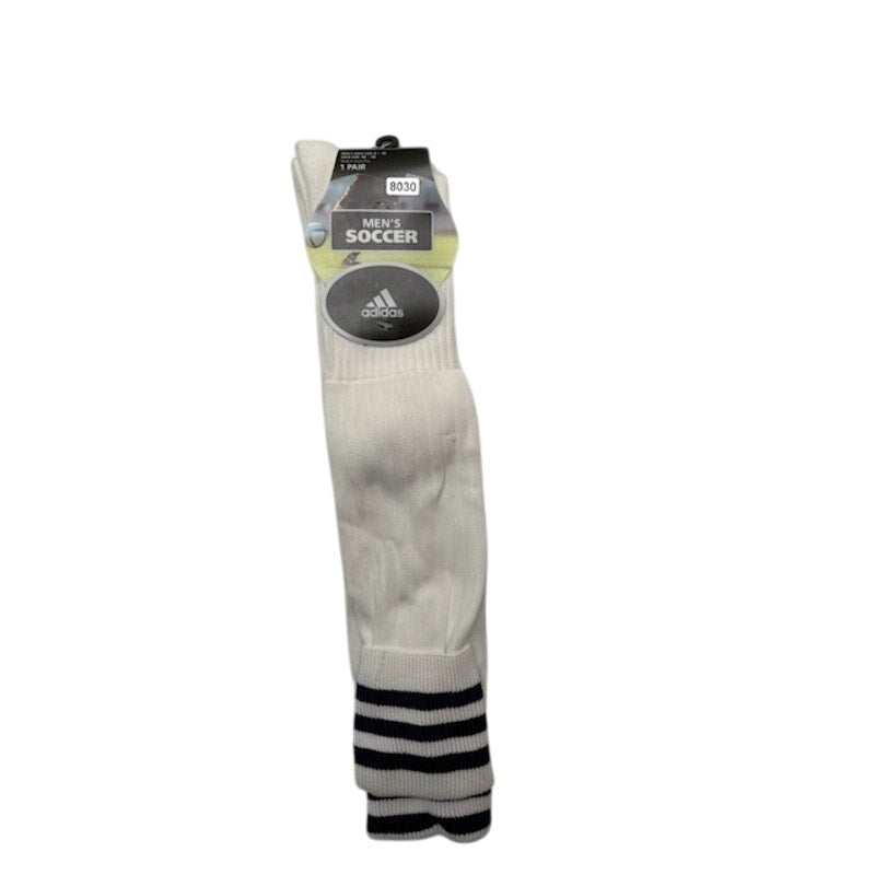 Adidas Copa Edge Soccer Socks Knee High White/Black Mens Shoe Size 6-12