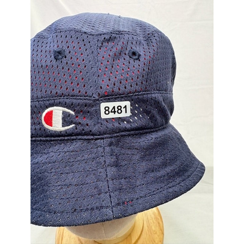 Champion Reversible Bucket Hat "C" Logo Cap Navy Blue Red Unisex Size S/M