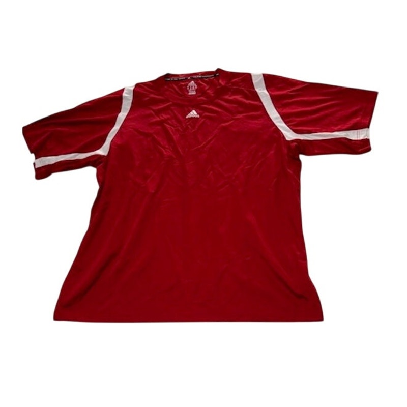 Adidas BG CCI Crew 09 Training Jersey T-Shirt SS Red/White Mens Size 2XL