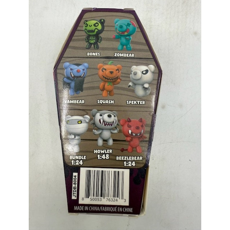 Deddy Bears Coffin Window Zombear 3-Inch Mini Figure