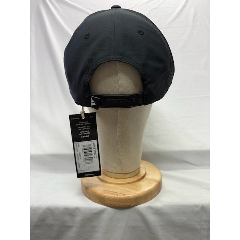 Adidas Adjustable Snapback Hat Athletic Cap All Black Unisex Adult OSFM