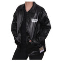 Mitchell & Ness Portland Blazers Doodle Coaches Jacket Snap Satin Black Size L
