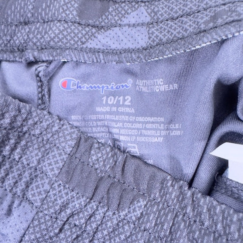 Champion Limo Sweat Shorts Pull On Pockets Camouflage Black Boys 10/12