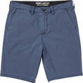 Billabong New Order X OverDye Hybrid Shorts Flat Front Belted Indigo Mens 28