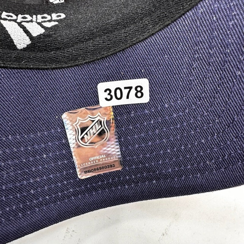 Adidas NHL Edmonton Oilers Baseball Cap Fitted Aeroready Red Mens Size S/M