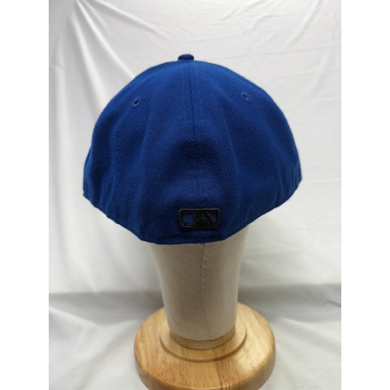 New Era 59FIFTY New York Yankees Fitted Cap Black Logo Blue Mens OSFM