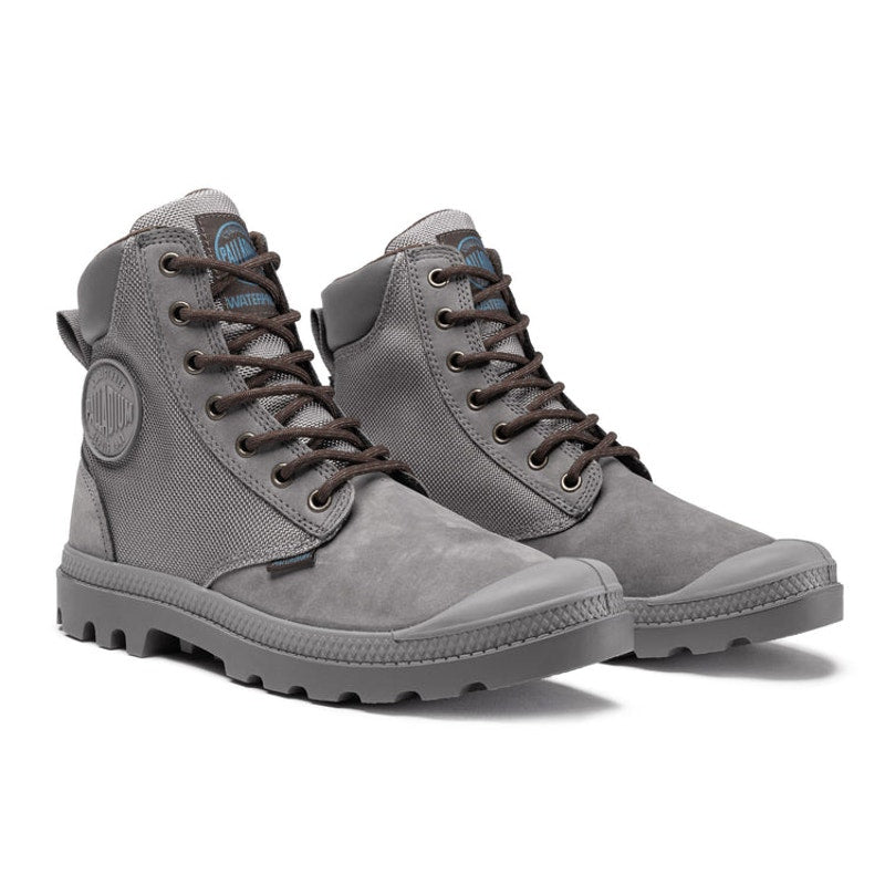 Palladium Pampa Sport Cuff WPN Boots 73234-070-M Granite Gray Mens Size 4.5