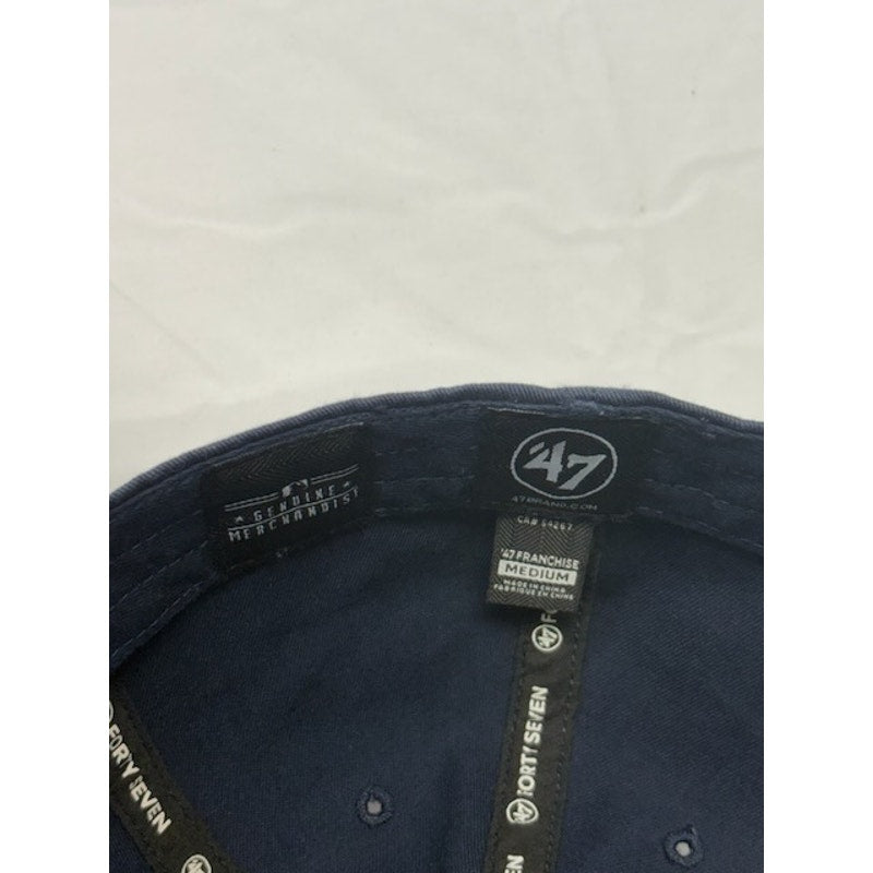 47 Brand Houston Astros Baseball Cap Franchise Fitted Navy Blue Mens Size M