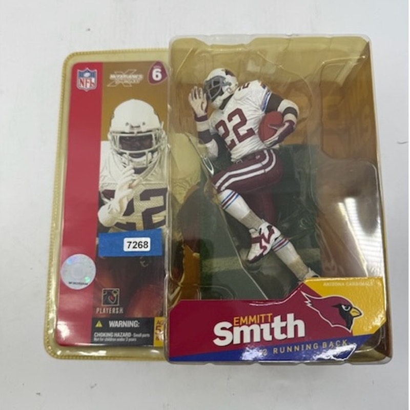 McFarlane Toys Series 6 Emmitt Smith Arizona Cardinals Action Figure #22