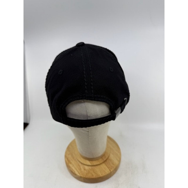 Hard Rock Cafe Cap Adjustable Embroidered Logo Casual Black Unisex One Size
