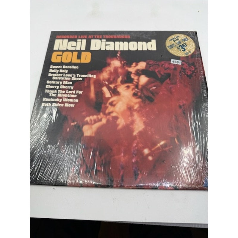 Neil Diamond - Gold: Recorded Live at the Troubadour 1973 Vinyl Album Record