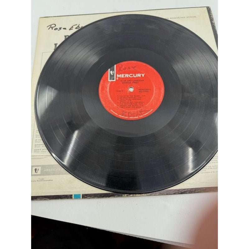 George Jones – Blue & Lonesome 1964 Vinyl Album Record