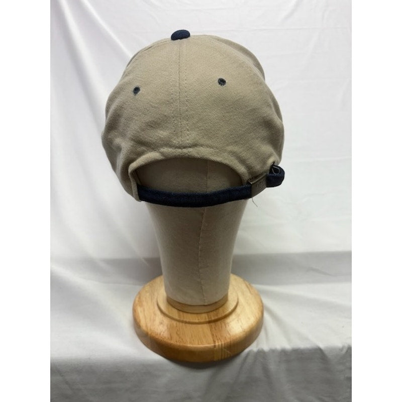 Yupoong Mammoth Community Water District Strapback Hat Cream/Blue Unisex OS