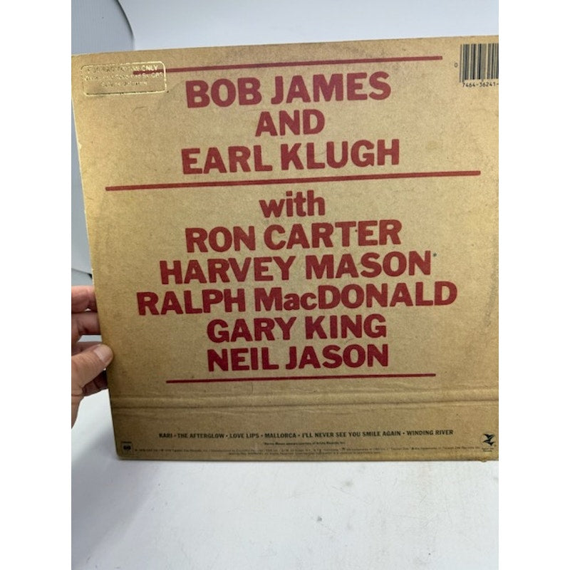 Bob James & Earl Klugh – One On One 1979 Vinyl Album Record