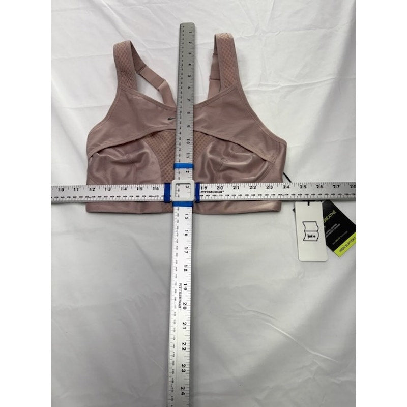 Nike Indy Breathe Sports Bra High Support CU7508-269 Pink Womens Size S