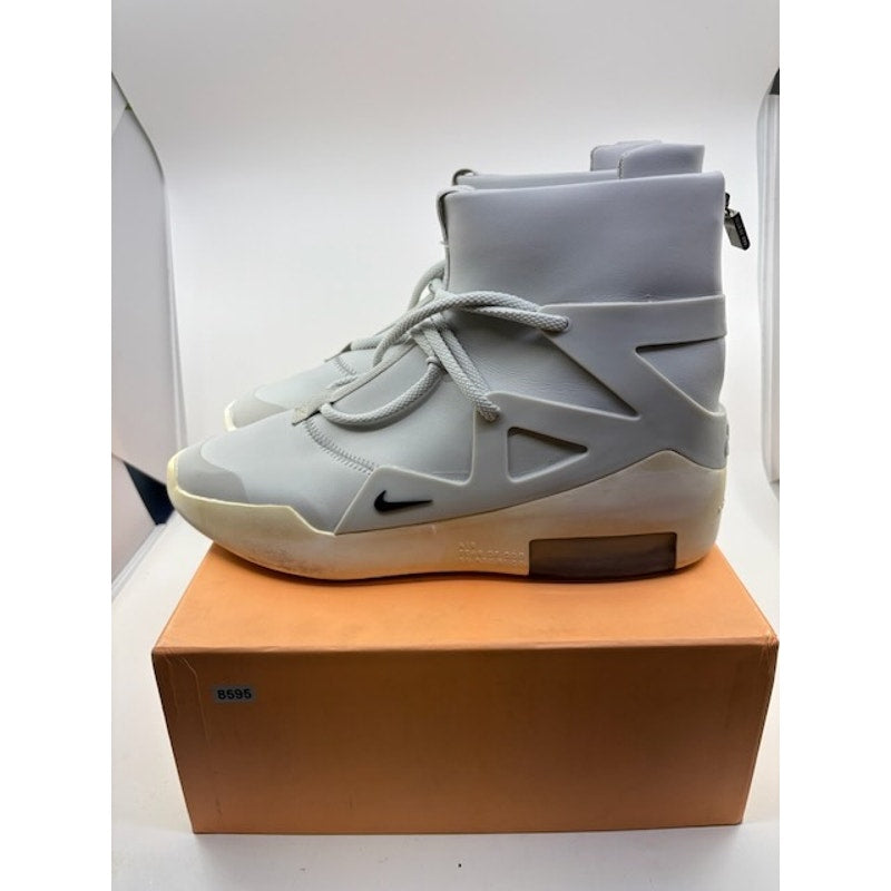 Nike Air Fear Of God 1 High Top Sneaker Shoes AR4237-002 Light Bone Mens Size 11