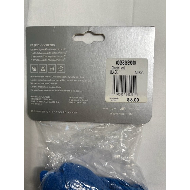 Nike Football Soccer Socks Over The Calf Royal Blue Youth Kids Size 12C-6Y