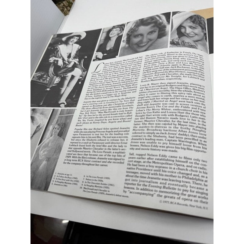 Jeanette MacDonald & Nelson Eddy – Legendary Performers 1977 Vinyl Album Record